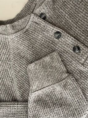 Old Navy Light Gray Cozy Sweater